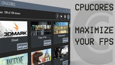 CPUCores :: Maximize Your FPS Free Download